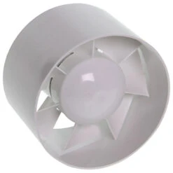 Ventilatore Assiale Con Valvola Di Aspirazione 190m³/h ø 125mm 10 Ventilatore Assiale Con Valvola Di Aspirazione 190m³/h ø 125mm -Negozio online Forniture Da Giardino Italia axialventilator fuer zuluft 190ml 125mm