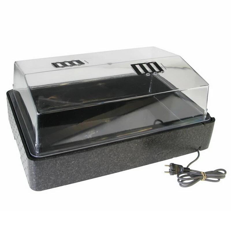 Miniserra Riscaldata 64/50 Con Regolatore Di Temperatura 60x40x25 Cm 6 Miniserra Riscaldata 64/50 Con Regolatore Di Temperatura 60x40x25 Cm - immagine 4