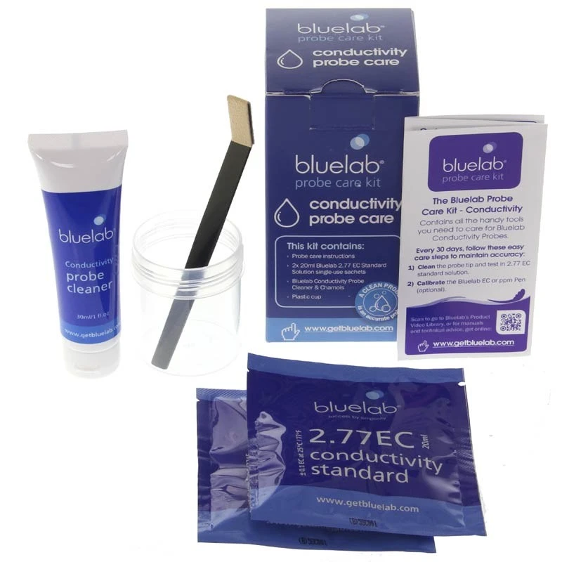 Kit Bluelab Per Pulizia E Calibrazione EC 3 Kit Bluelab Per Pulizia E Calibrazione EC