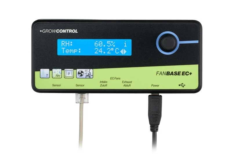 Centralina Digitale GrowControl FANBASE EC+ 4 Centralina Digitale GrowControl FANBASE EC+ - immagine 2