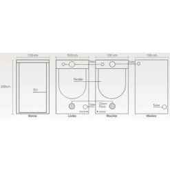 HOMEbox Ambient Q120 - 120 X 120 X 200 Cm 15 HOMEbox Ambient Q120 - 120 X 120 X 200 Cm -Negozio online Forniture Da Giardino Italia homebox ambient q120 120 x 120 x 200 cm8