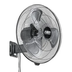 RAM Ventilatore Heavy Duty Wall Fan ø45cm 3 Velocità 100W -Negozio online Forniture Da Giardino Italia ram heavy duty wall fan wandventilator o45cm mit 3 stufen 100w