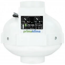 Estrattore PrimaKlima TC 280m³/h - 800m³/h Con Controllo Temperatura -Negozio online Forniture Da Giardino Italia rohrventilator primaklima tc klimacontroller