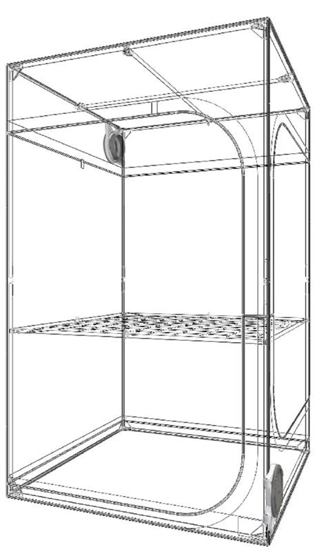 Secret Jardin Dark Street DS120 R4.00 - 120x120x198 Cm 6 Secret Jardin Dark Street DS120 R4.00 - 120x120x198 Cm - immagine 4