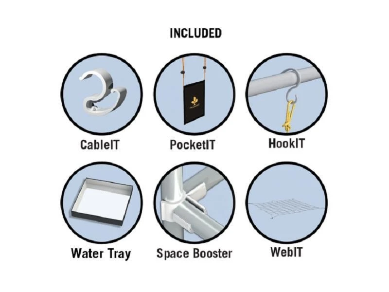 Secret Jardin Dark Street DS120 R4.00 - 120x120x198 Cm 7 Secret Jardin Dark Street DS120 R4.00 - 120x120x198 Cm - immagine 5