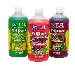 Terra Aquatica TriPart Kit Acqua Dolce 1L, 5L, 10L (Flora Series)